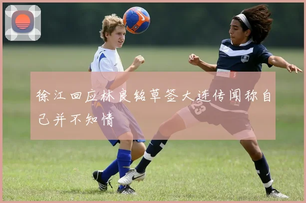 徐江回应林良铭草签大连传闻称自己并不知情